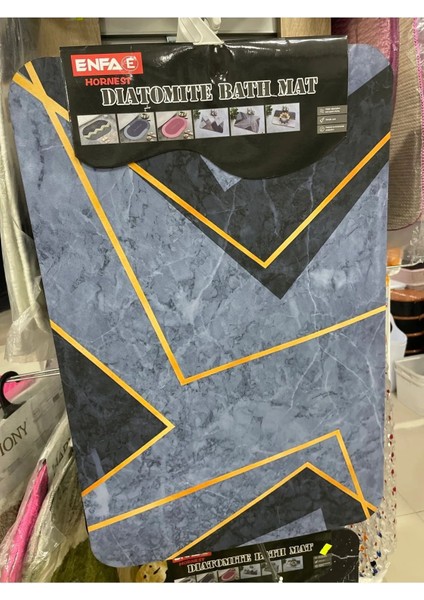 Su Tutmalı Paspas 60x40 cm, Dayanıklı ve Şık Tasarım, Renk: Görseldeki Renk