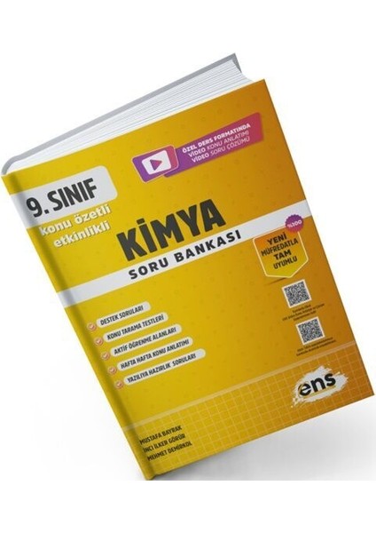 9. Sınıf Kimya Etkinlikli Soru Bankası