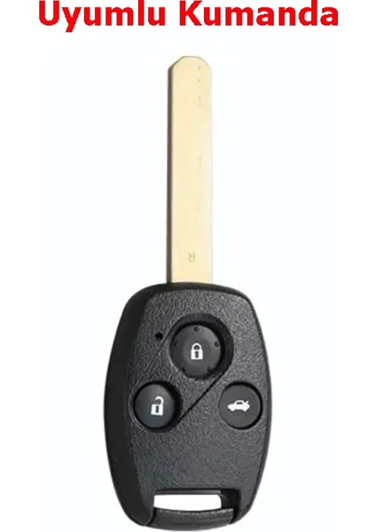 Honda Civic C-Rv Accord Jazz Uyumlu Anahtar Kumanda Kılıfı Oto Anahtarlık Gri Gold 3 Tuşlu indirimleri