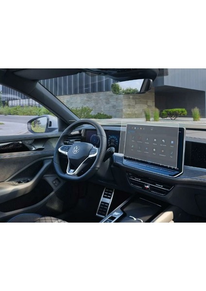 Volkswagen Yeni Golf 2024 12.9 Inç Multimedya Uyumlu Mat Görünüm 9H Nano Ekran Koruyucu Mat