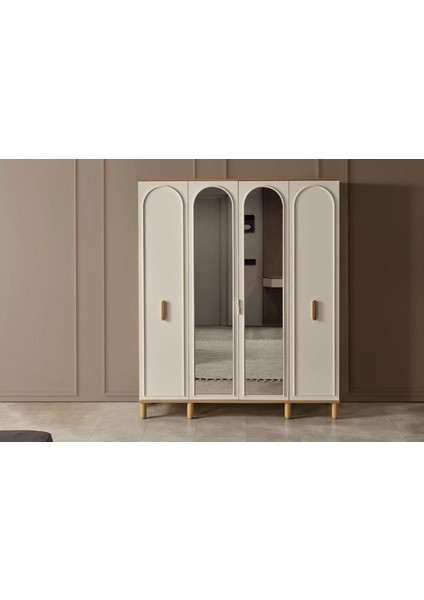 Bohem 4 Kapılı Gardırop