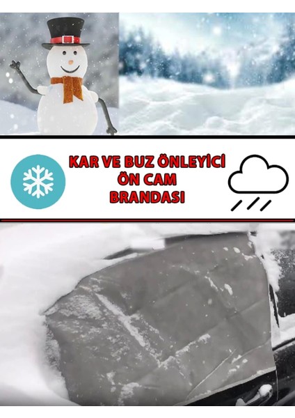 Fıat Egea Ölçülerine Uyumlu Ön Cam Kar Ve Buz Brandası