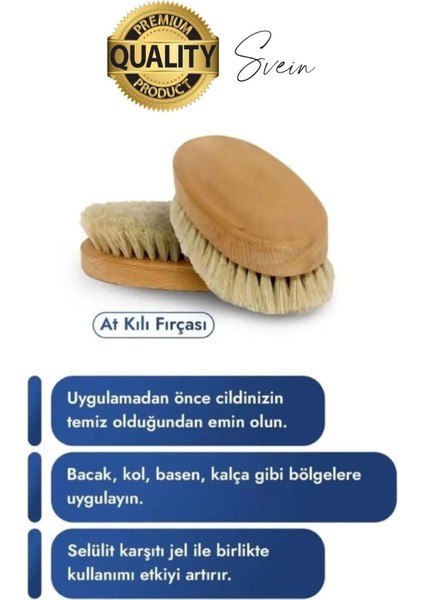 %100 Doğal At Kılı Çatlak Karşıtı Banyo Peeling Fırçası Kese Ölü Deriden Arındırır