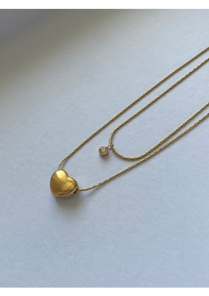 2'li Zincir Çelik Kolye fırsatları