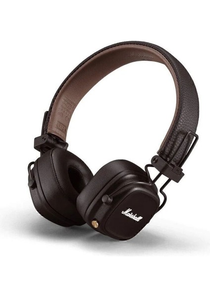 Kahverengi Major Iv Bluetooth, Kulak Üstü Kulaklık Brown 2 Yıl 5.0