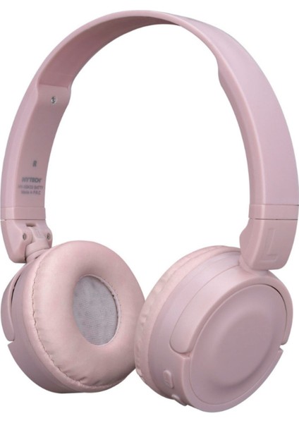 Genel Markalar HY-XBK33 Batty Tf Kart Özellikli Pembe Bluetooth Kulaklık 2 Yıl 5.0 Pembe