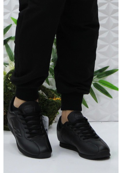 Neptun 5 Siyah Rahat Esnek Sneaker Spor Ayakkabı