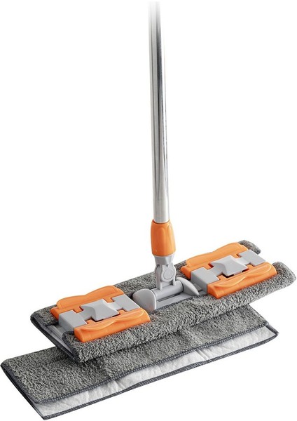 Gri metal saplı 40 cm kelebek mop, pratik ve kullanışlı temizlik aracı fiyatları