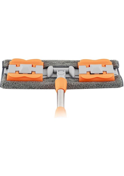 Gri metal saplı 40 cm kelebek mop, pratik ve kullanışlı temizlik aracı fırsatları