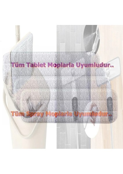 Tüm Sprey Moplar İçin Uygun, 2'li Paket, Yedek Seçeneği, CN Menşei modelleri