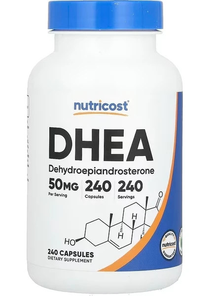 Nutricost Dhea 50 Mg 240 Kapsül