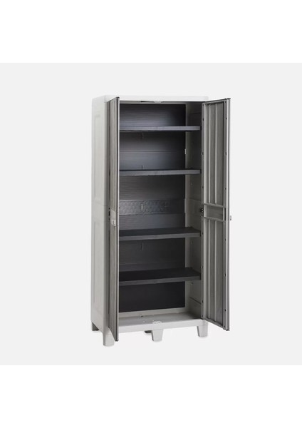 Bahçe Dolabı, Balkon Dolabı Plastik Dolap 78X46X182CM