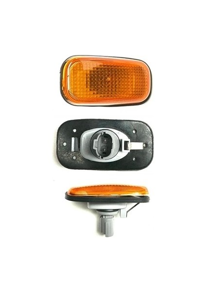 Çamurluk Sinyali Mitsubishi L-200 99-05 Sarı Duylu Sağ-Sol Aynı Mb847540