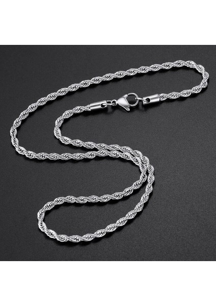 Çelik Burgu Zincir Kolye Unisex 65CM fiyatları