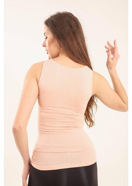 Kadın Basic Geniş Askılı Uzun Penye Body 1068 modelleri