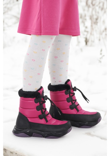 Alison Bağcıklı Kız Çocuk Kar Botu
