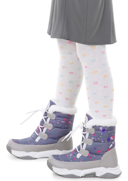 Bambu Bağcıklı Kız Çocuk Kar Botu fiyatları