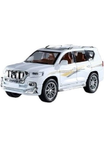 SR-2402A Çek Bırak 1:24 Sesli Işıklı Metal Jeep