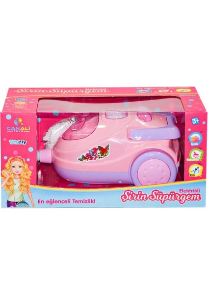 Can Ali Toys 3333-CNL  Şirin Süpürgem -Canalitoys