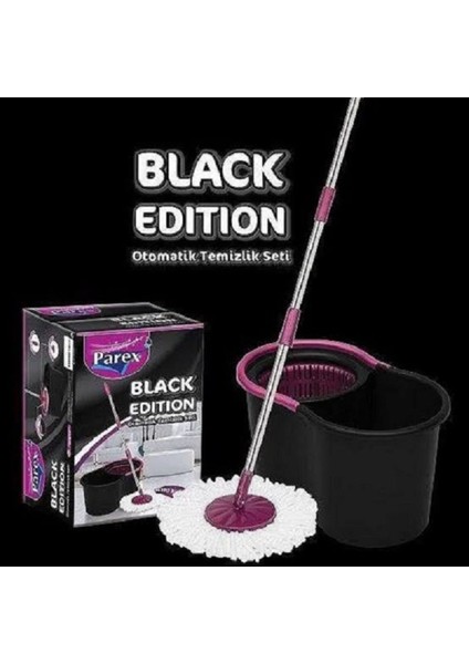 Temizlik ve MOP Seti, Pratik ve Konforlu Renk: Siyah