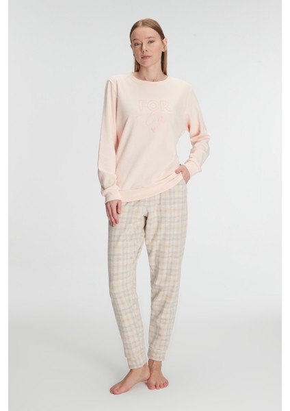 Pamuklu Kadın Pijama Takımı 11255