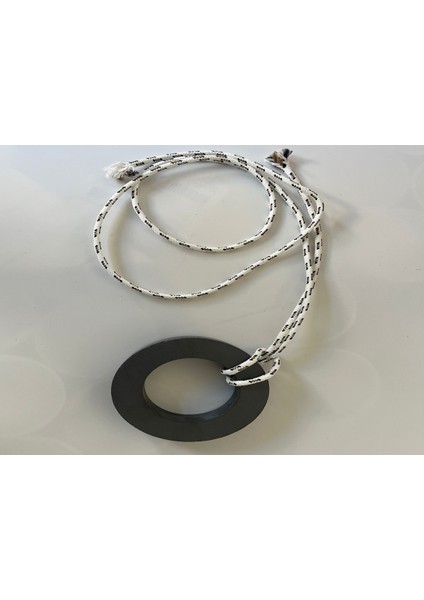 Inşaat Şantiye Çivi Vida Toplama Mıknatısı - Metal Toplayıcı Halatlı Güçlü Halka Mıknatıs 100 x 60 x 20 fırsatları