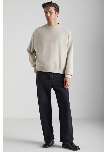 BOHENIA Erkek %100 Pamuk Bej Sweatshirt fiyatları