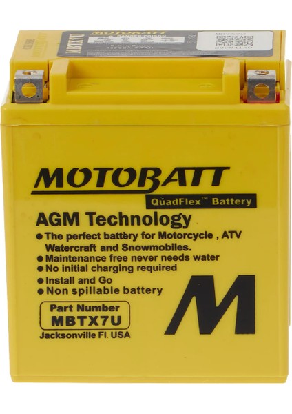Yamaha Ybr 125 Esd Akü Mbtx7U