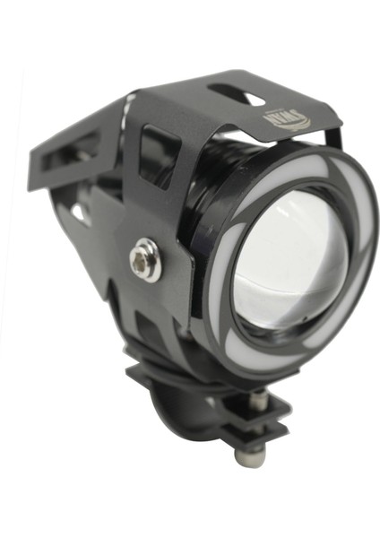Motosiklet U7 5 Renk Angelli Çakarlı Led Sis Lambası
