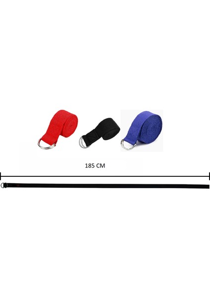 1 Adet 185 cm Yoga Germe Kayışı Eğitim Kemeri Bacak Fitness Egzersiz indirimleri