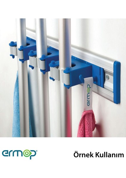 Tekno Trust Temizlik Aleti Askılığı Mopas Mop ve Paspas Askılığı 2'li fiyatları