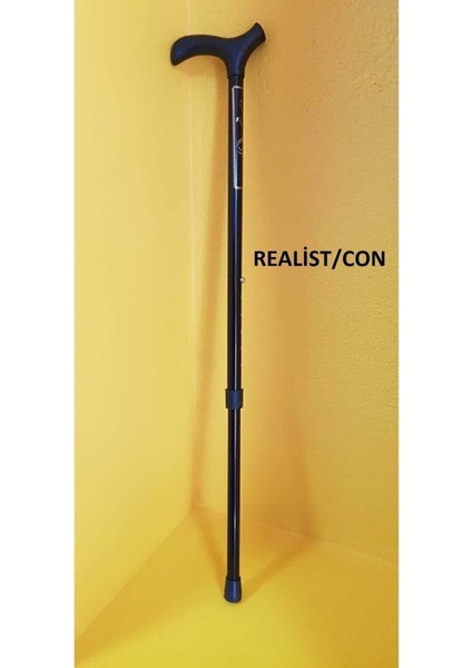 Realist/con Asansörlü Ayarlanabilir Metal Baston (Bordo)