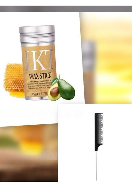 Hair Stick Wax ve 1 Adet Krepe Tarağı Muhteşem Ikili Set