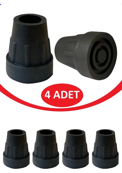 Kaymayan Baston Kanedyen Asa Koltuk Değneği Lastiği Birinci Sınıf Kalın Taban Lastik 4x