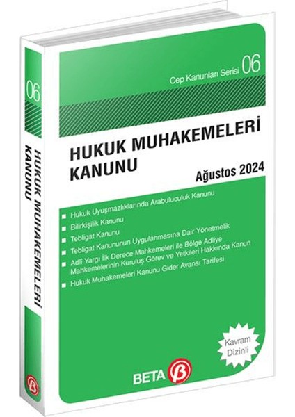 Hukuk Muhakemeleri Kanunu - Ağustos 2024