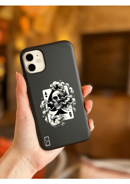 iPhone 12 Mini Lansman Kılıf Skullcard