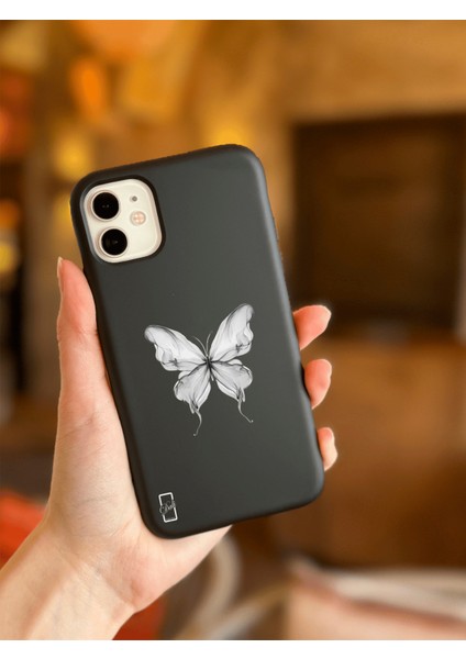 iPhone 12 Mini Lansman Kılıf Kelebekli