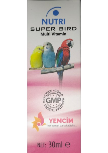 Super Bırd Multi Vitamin Muhabbet Kuşu Vitamini