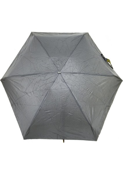 Siyah mini cep şemsiye, unisex, düz desen, dokuma kumaş, hafif ve dayanıklı