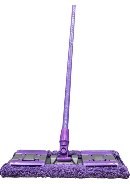 Tekno Trust Mandallı Mop Yer Cam Fayans Parke Yüzeylerde Sleepye Uyumlu Magic Mop Mikrofiber