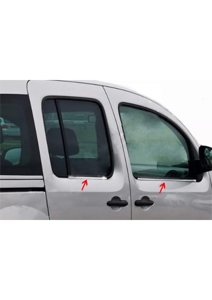 Cam Çıtaları Krom 4 Parça Citan Panel Van Lav 2013 Ve Sonrası Modeller Için