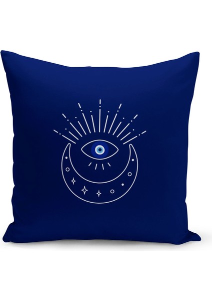 Nazar Serisi Çift Tarafı Dijital Baskılı 4'lü Kırlent Kılıfı Seti (Evil Eye Cushion Cover) fiyatları