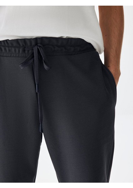 Düz Jogger Antrasit Eşofman