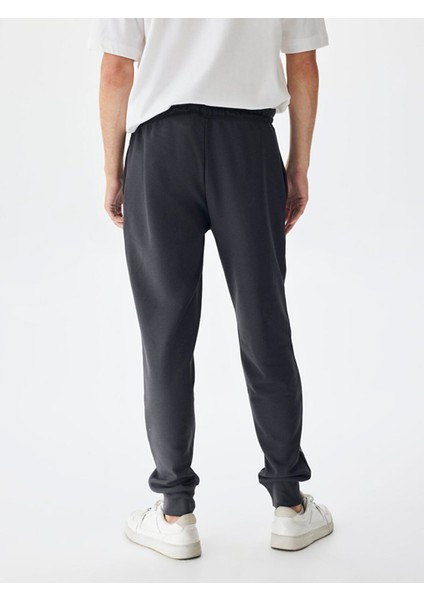 Düz Jogger Antrasit Eşofman modelleri