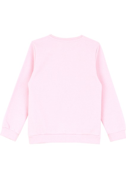 Düz Kadın Pembe Sweatshırt J4WG-SWT7582 fiyatları