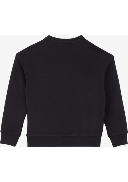 Bisiklet Yaka Baskılı Siyah Erkek Eşofman Üstü D4WB-SWT3221 fiyatları