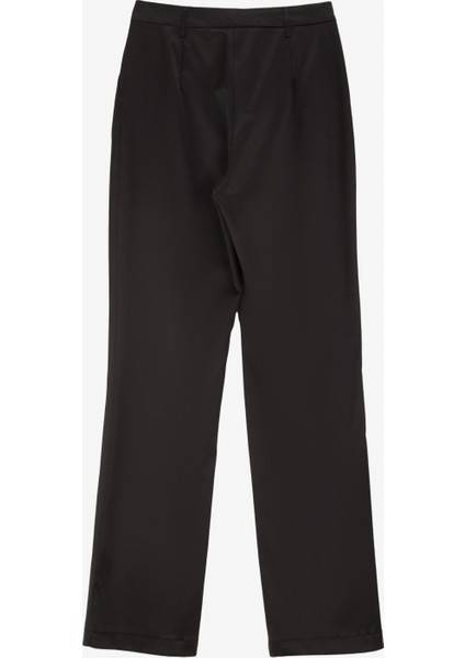 Normal Bel Basic Siyah Kadın Pantolon FC4WL-PNT0057 fiyatları