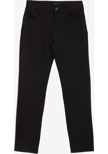 Normal Bel Normal Paça Siyah Erkek Chino Pantolon F4WM-PNT 2780