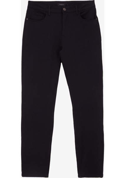 Normal Bel Normal Paça Lacivert Erkek Chino Pantolon F4WM-PNT 2780