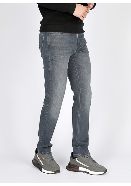 Normal Bel Slim Fit Erkek Denim Pantolon 251 Lcm 121026 Jack Hapson Smoky modelleri